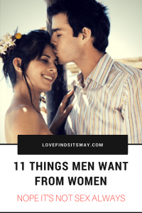 11 Important Things men want From Women - LFIW