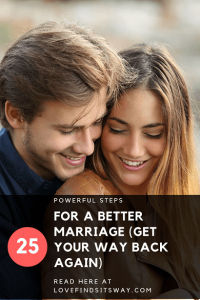 Recipe For a Better Marriage (25 Steps To Get Way Back Again) - LFIW